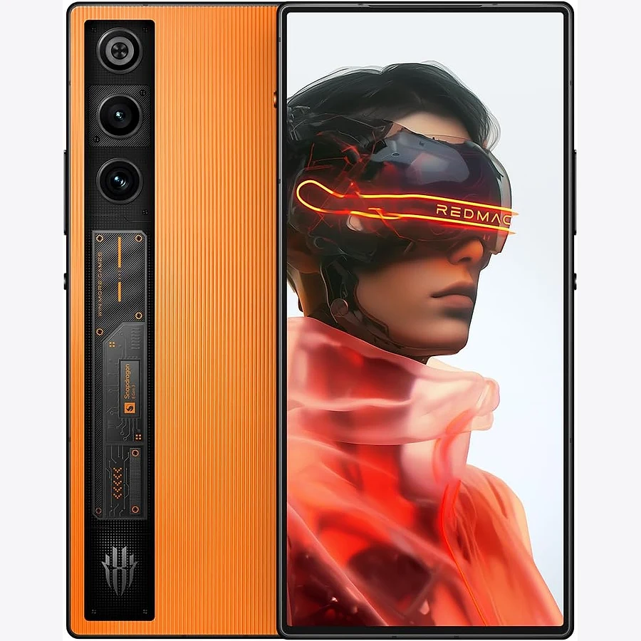 Nubia RedMagic 10 Pro celular gamer com ventilador interno e gatilhos físicos