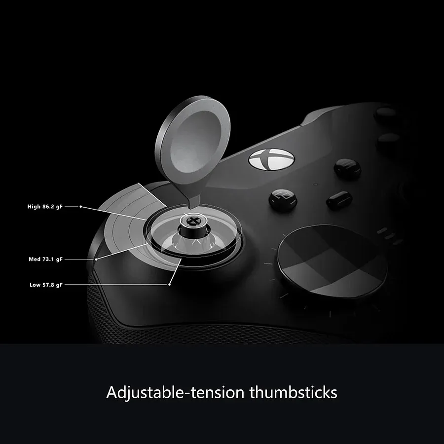 Xbox Elite Wireless Controller Series 2 com paddles e sticks intercambiáveis