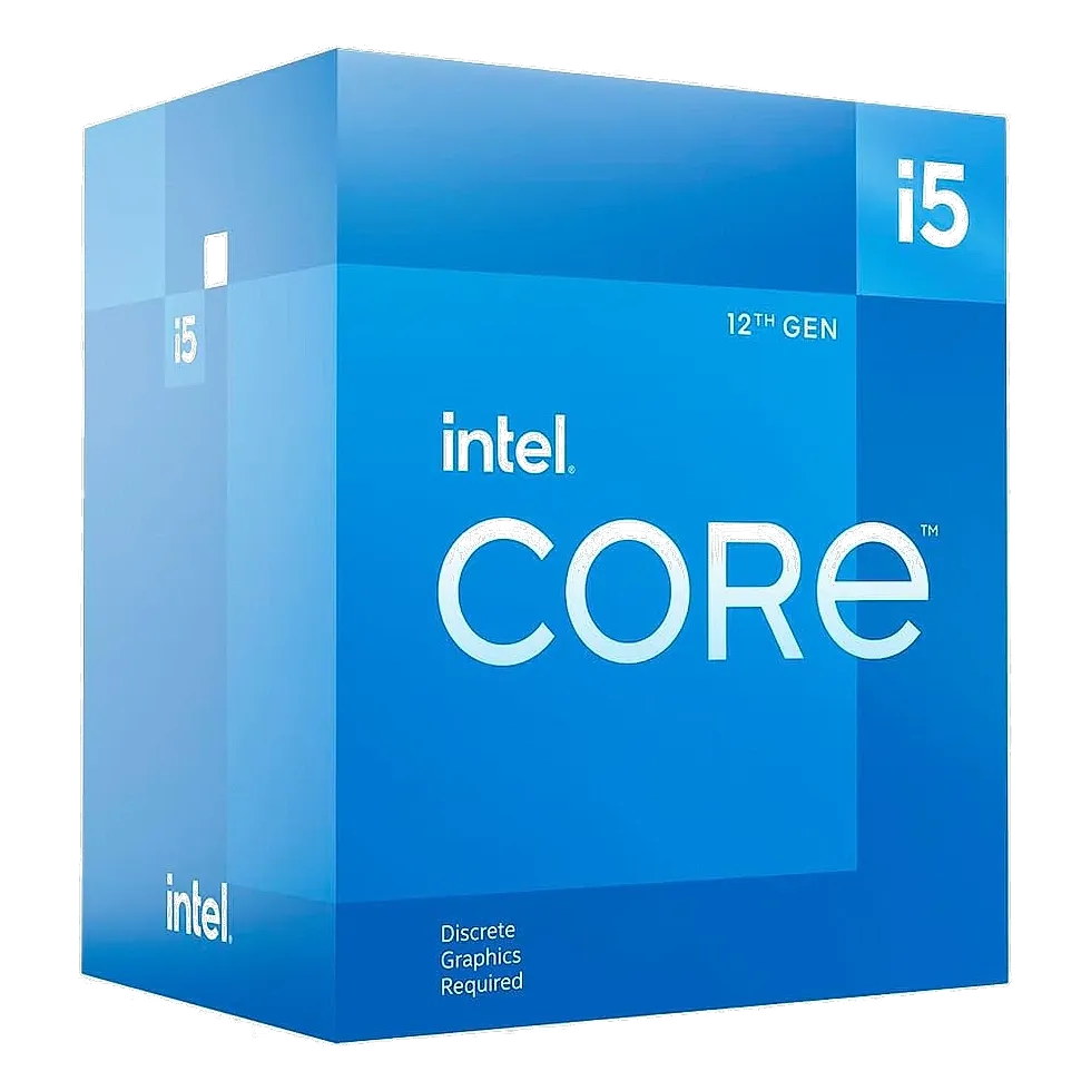 Processador Intel Core i5-12400F 12ª geração LGA1700 em caixa retail para PC gamer