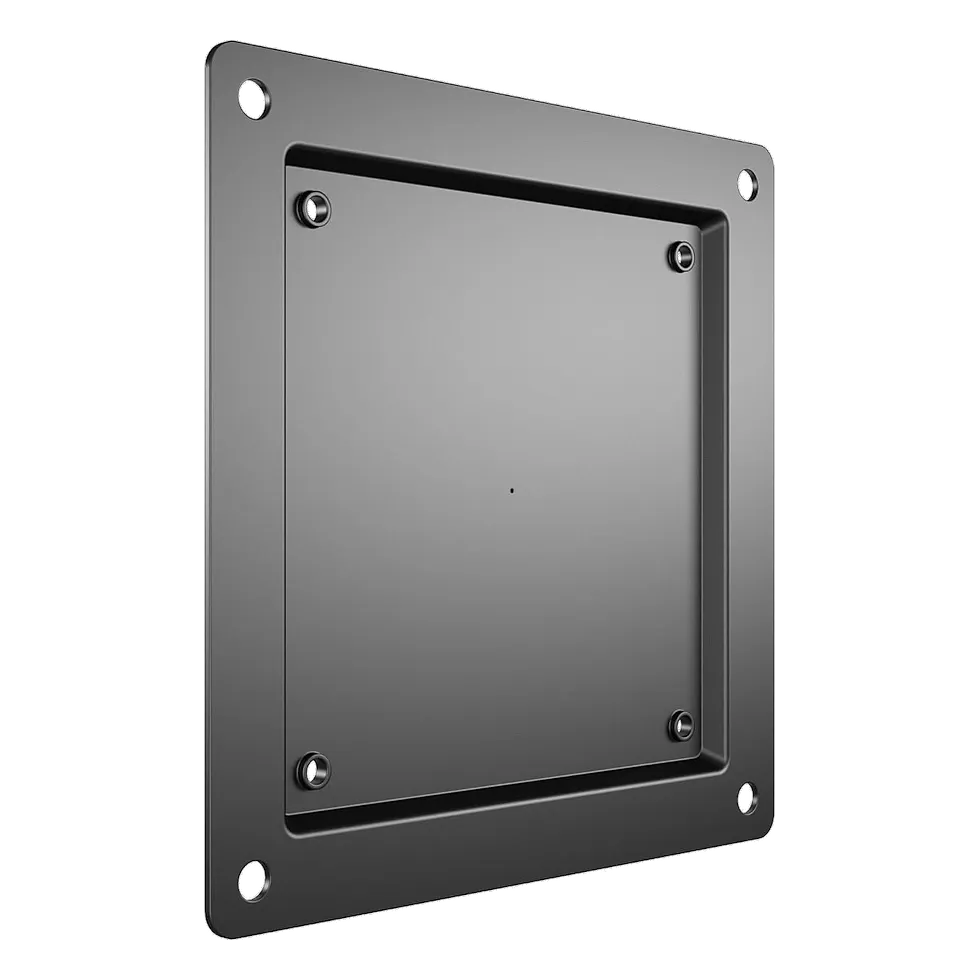 RiteAV placa adaptadora VESA que converte furação 75x75mm para 100x100mm