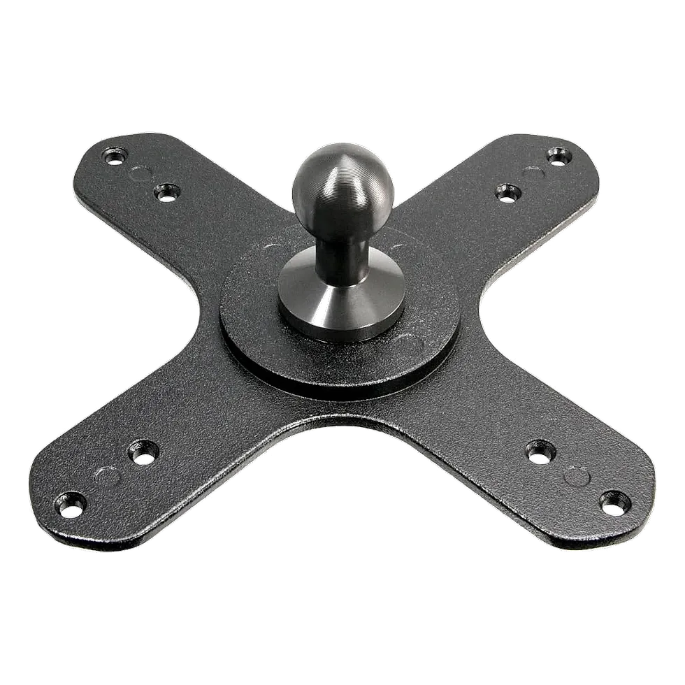 ARKON adaptador VESA 75 e 100 mm para rótula de 20 mm em suporte de monitor
