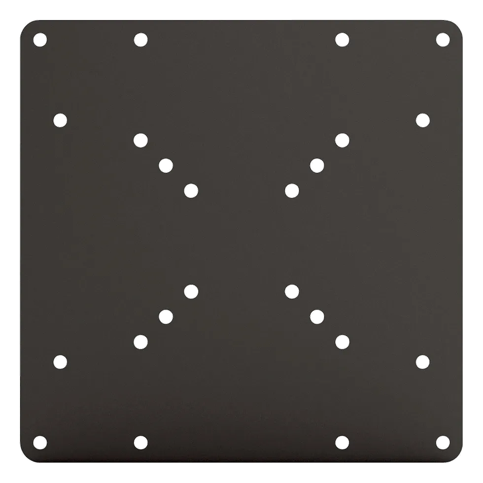 HumanCentric placa adaptadora VESA que amplia 75x75 e 100x100 para 200x200 mm