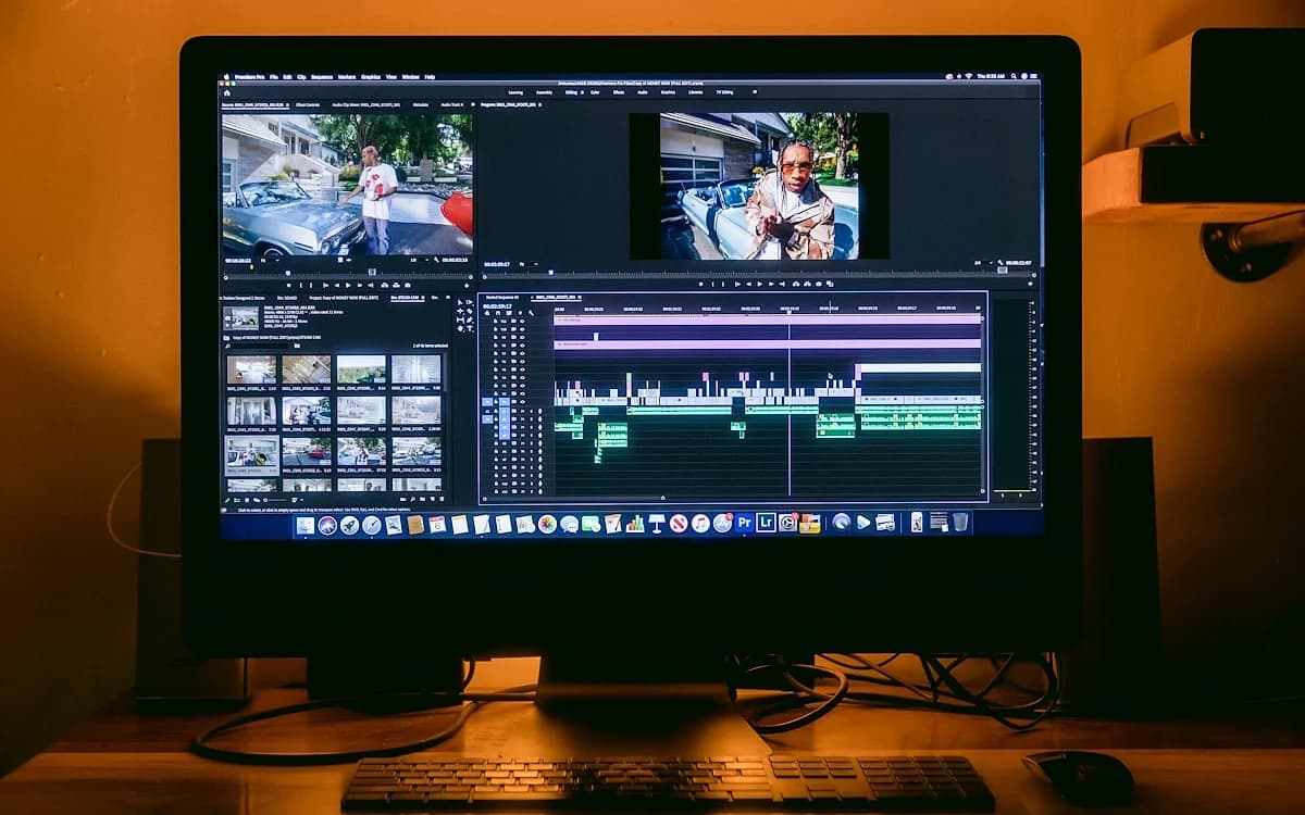 Melhor Programa para Live em 2026: OBS Studio ou Streamlabs? Tela do OBS Studio com cenas configuradas para live no PC — câmera, jogo e overlay visíveis
