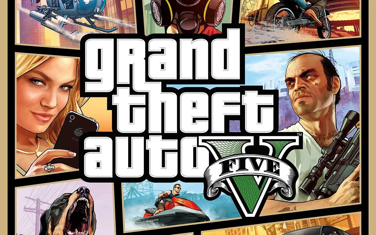 Tamanho do download de GTA 6 Barra de progresso de download em uma tela de TV ao lado de um console ligado em ambiente escuro
