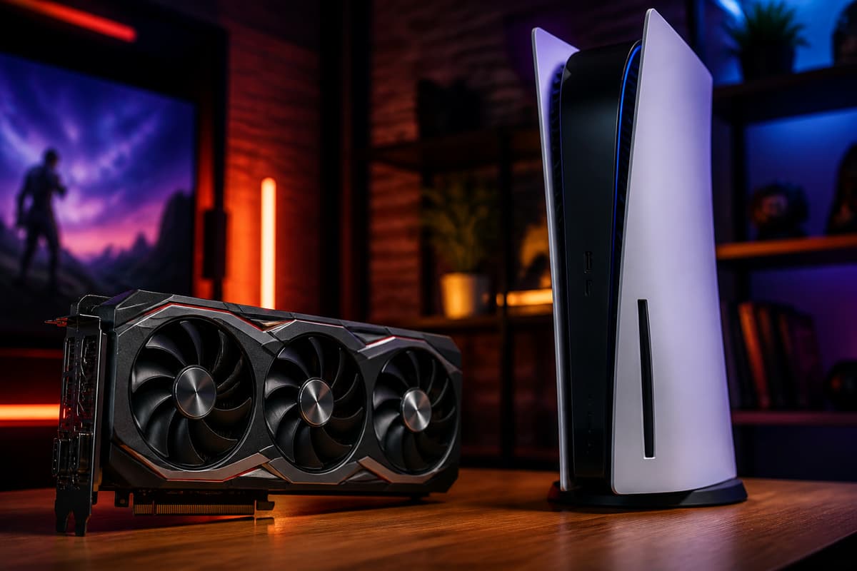 Placa de vídeo RX vs PS5: comparação de desempenho Comparação entre placa de vídeo RX e desempenho do PS5 em jogos modernos