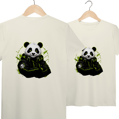 T-Shirt Pima Panda Largo – Luxo & Conforto Incomparável