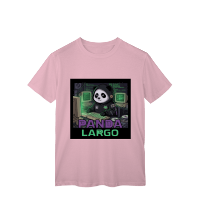 Camiseta Unissex Geek Panda Largo Estampa Dev Gamer Classic
