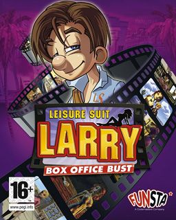 Cena do jogo Leisure Suit Larry: Magna Cum Laude no PS2, destacando personagens e humor