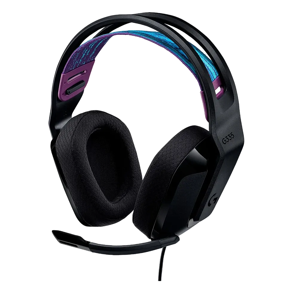 Logitech G335 Logitech G335 sem fundo em imagem de produto para comparação de headset gamer
