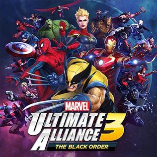 Cena de ação intensa de Marvel: Ultimate Alliance 2 no PS2, com super-heróis em combate