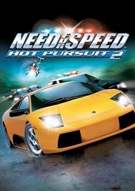 Cena emocionante de perseguição em Need for Speed: Hot Pursuit 2 no PS2, com carros velozes e gráficos marcantes